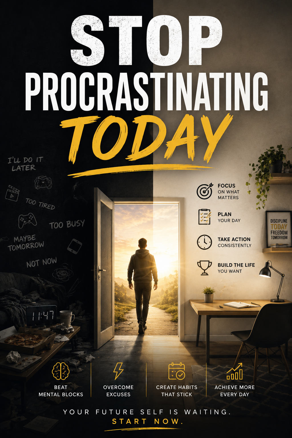 Stop Procrastinating Today